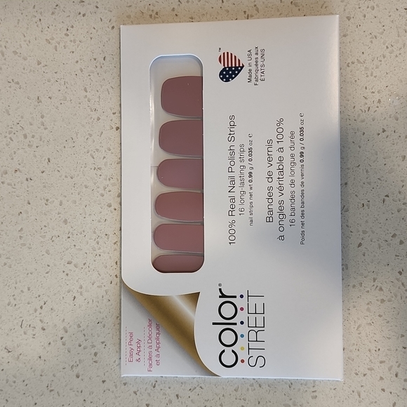 Color Street Other - COLOR STREET Nail Polish Strips Manchester Mauve